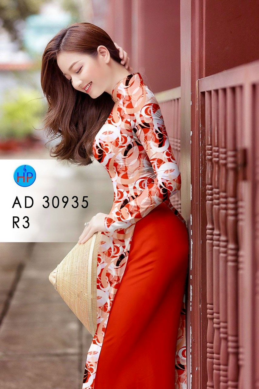 Vải áo dài hoa đều ad 30935 - Ảnh 13