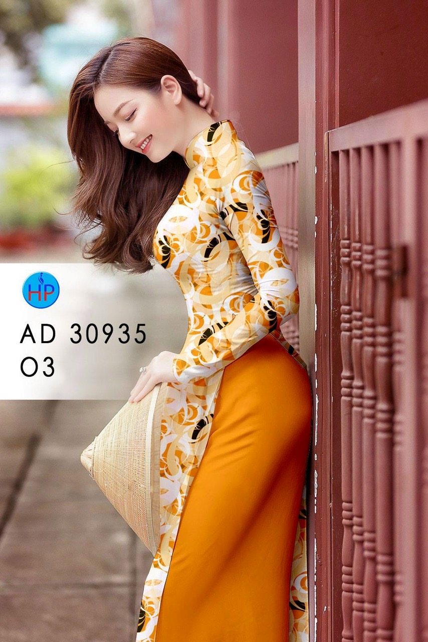 Vải áo dài hoa đều ad 30935 - Ảnh 19