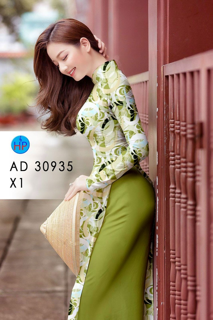 Vải áo dài hoa đều ad 30935 - Ảnh 10