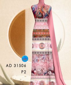Vải áo dài thổ cẩm ad 31506
