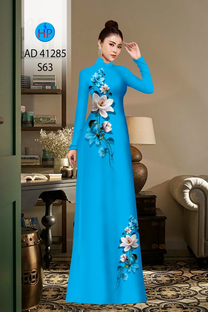 Vải áo dài hoa eo ad 41285 - Ảnh 25