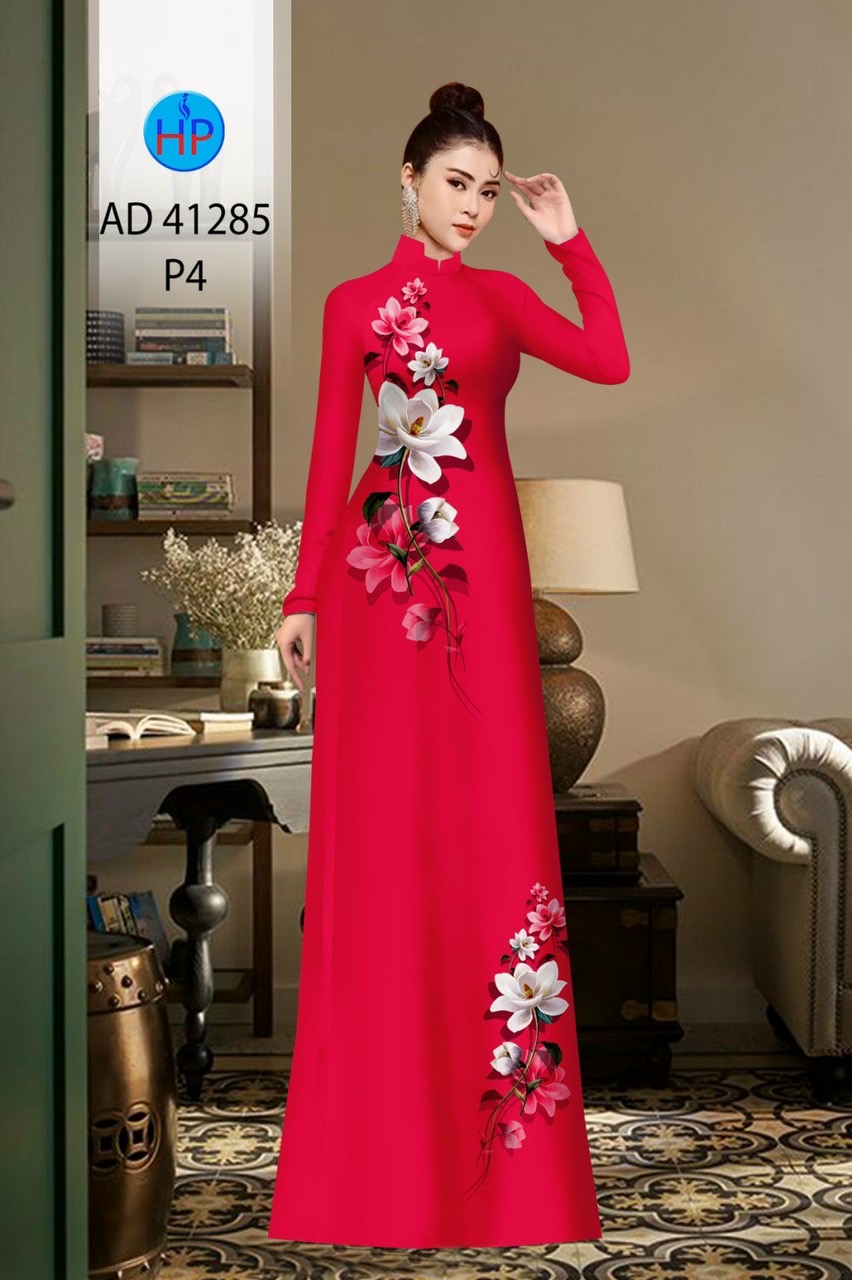 Vải áo dài hoa eo ad 41285 - Ảnh 19