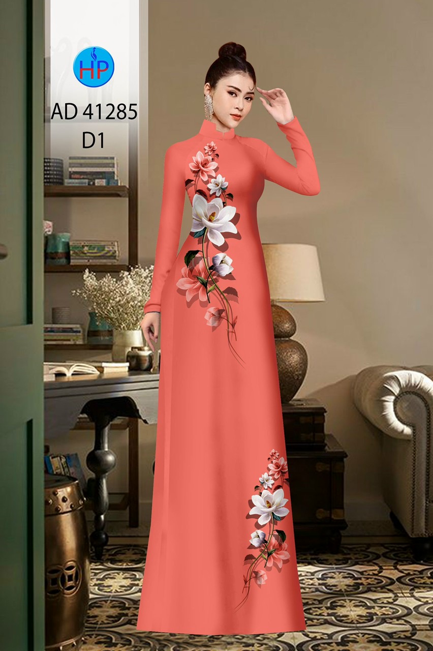 Vải áo dài hoa eo ad 41285 - Ảnh 14