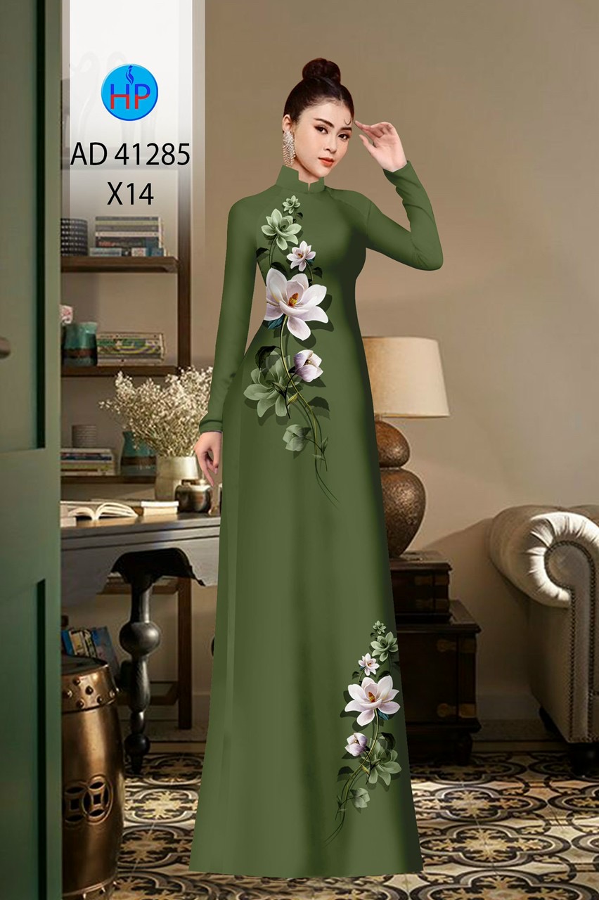 Vải áo dài hoa eo ad 41285 - Ảnh 6