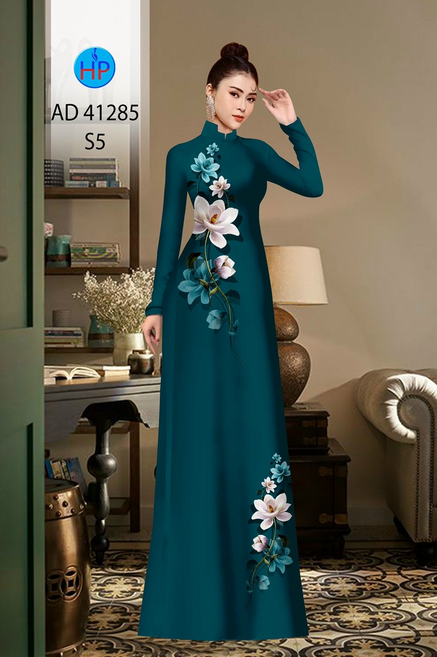 Vải áo dài hoa eo ad 41285 - Ảnh 20