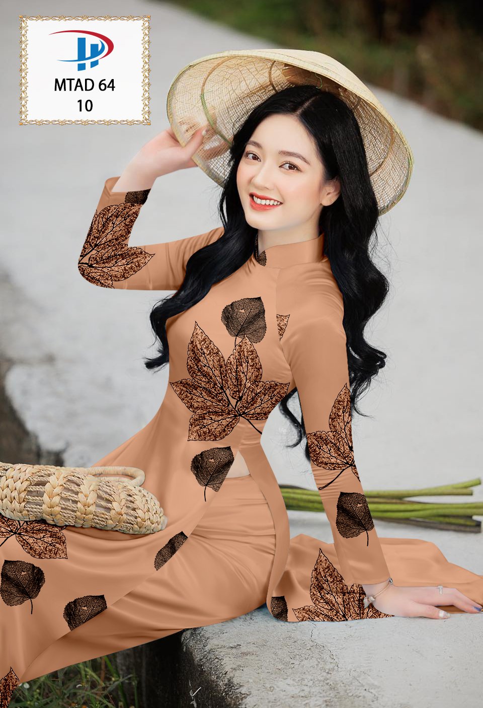 Vải áo dài chiếc lá mtad-64 - Ảnh 5