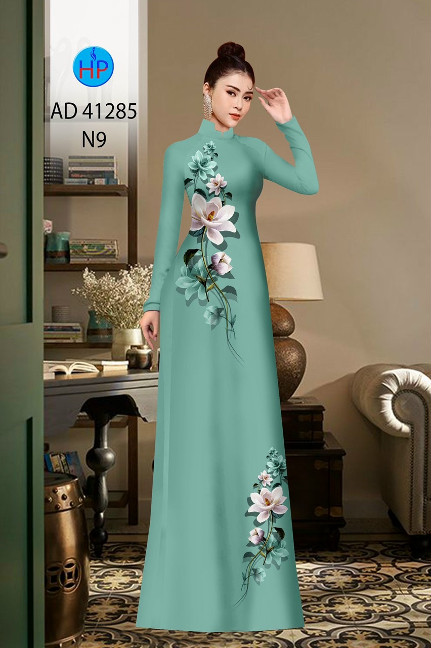 Vải áo dài hoa eo ad 41285 - Ảnh 13