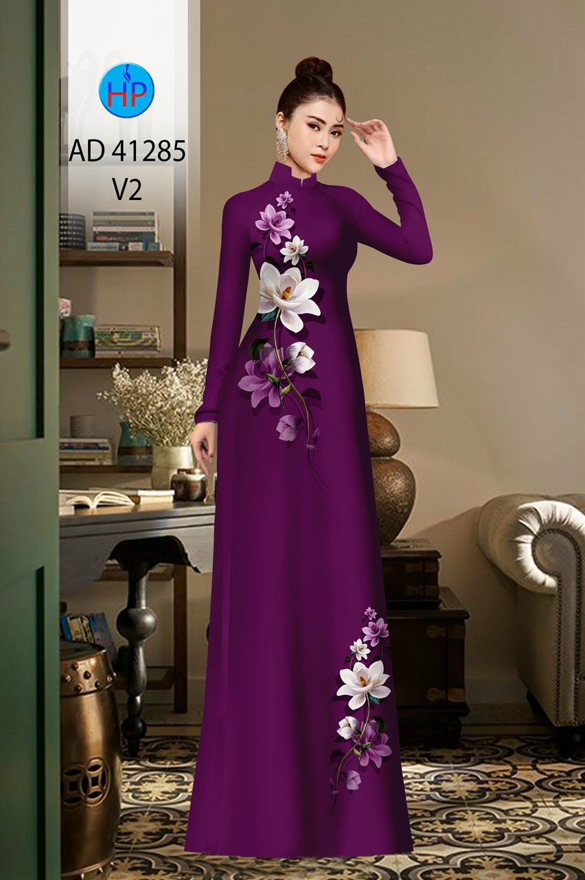 Vải áo dài hoa eo ad 41285 - Ảnh 17