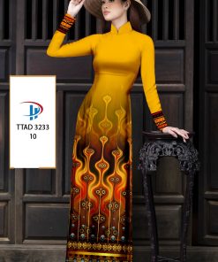 Vải áo dài thổ cẩm ttad-3233