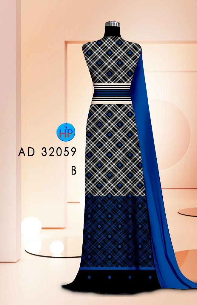 Vải áo dài hoa văn ad 32059 - Ảnh 15