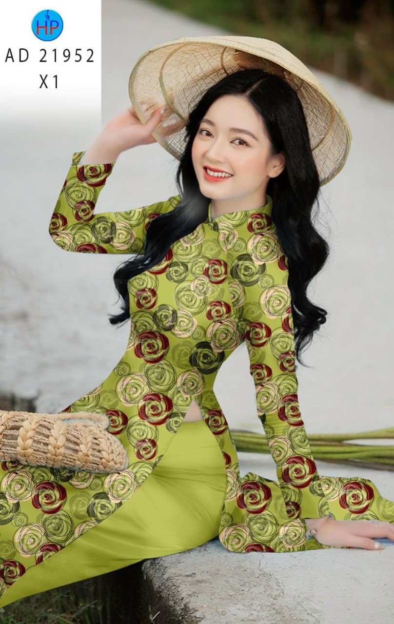 Vải áo dài hoa đều ad 21952 - Ảnh 13
