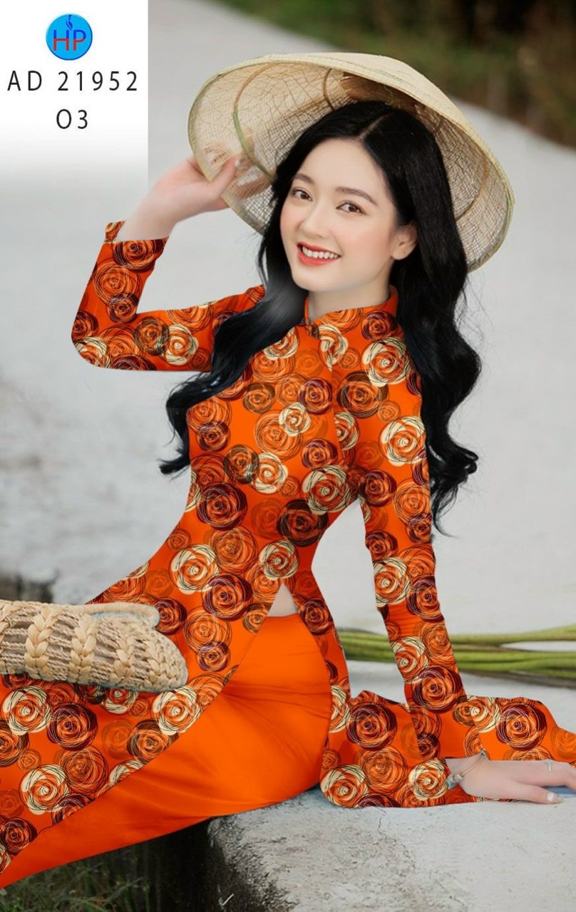 Vải áo dài hoa đều ad 21952 - Ảnh 18