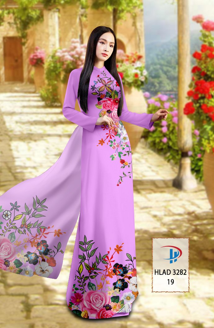 Vải áo dài hoa eo hlad-3282 - Ảnh 19
