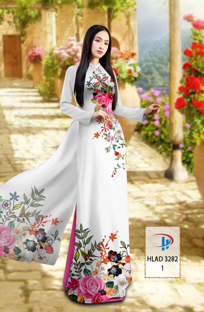 Vải áo dài hoa eo hlad-3282 - Ảnh 26