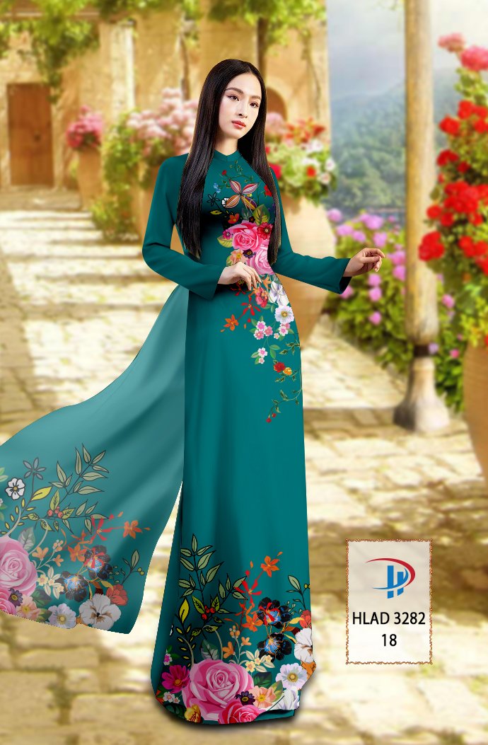 Vải áo dài hoa eo hlad-3282 - Ảnh 25