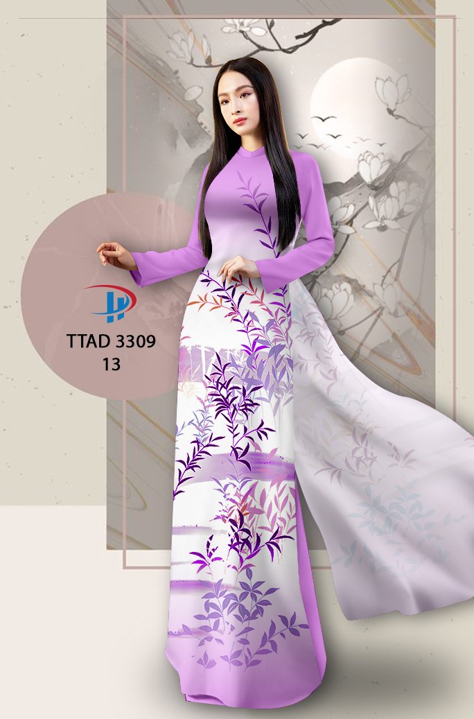 Vải áo dài tre trúc ttad-3309 - Ảnh 11