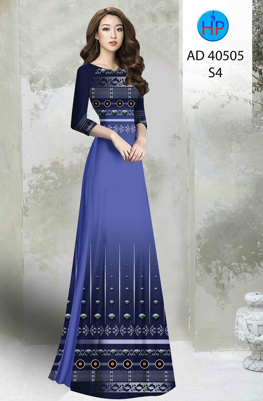 Vải áo dài hoa văn ad 40505 - Ảnh 16