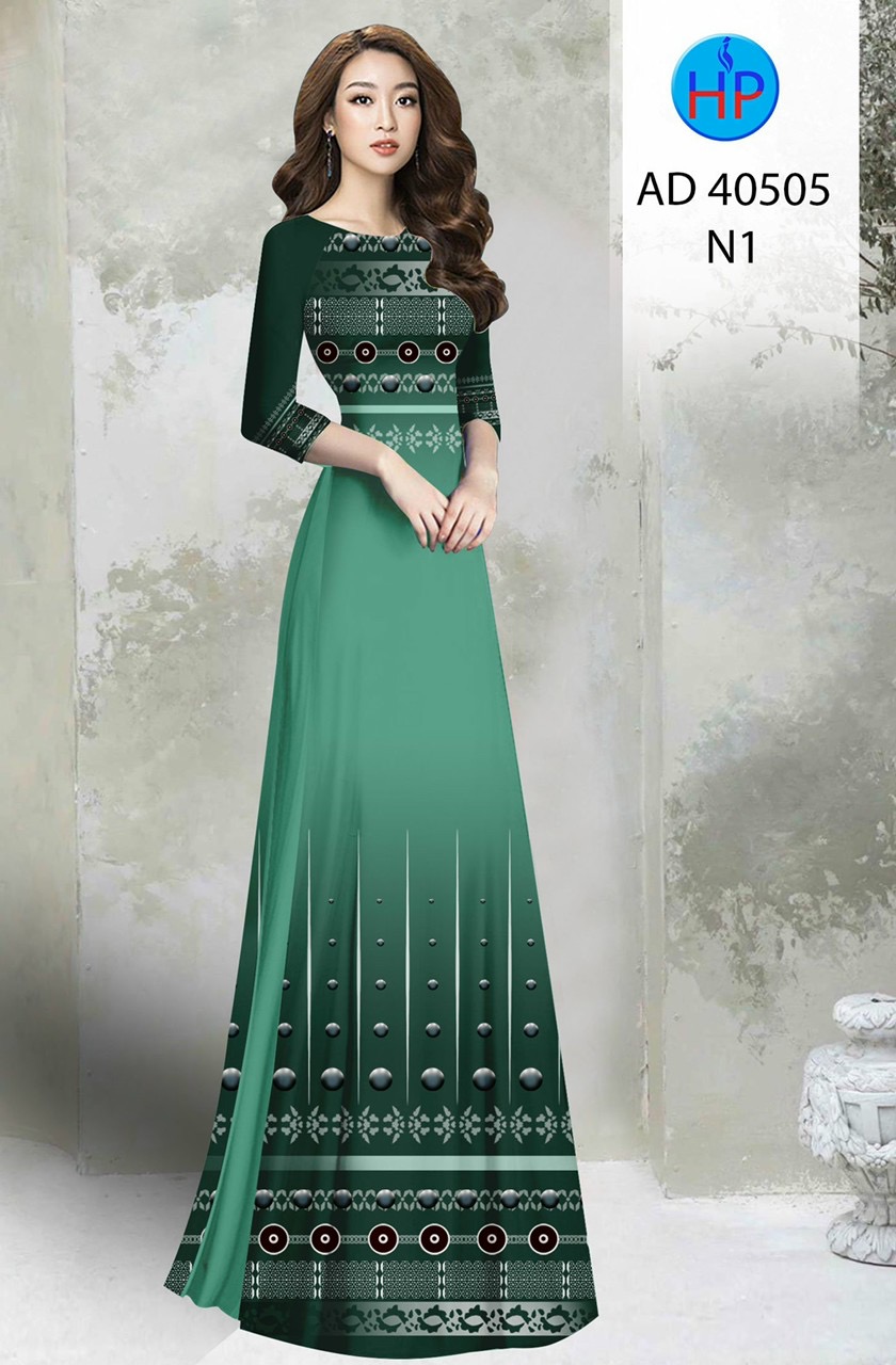 Vải áo dài hoa văn ad 40505 - Ảnh 21