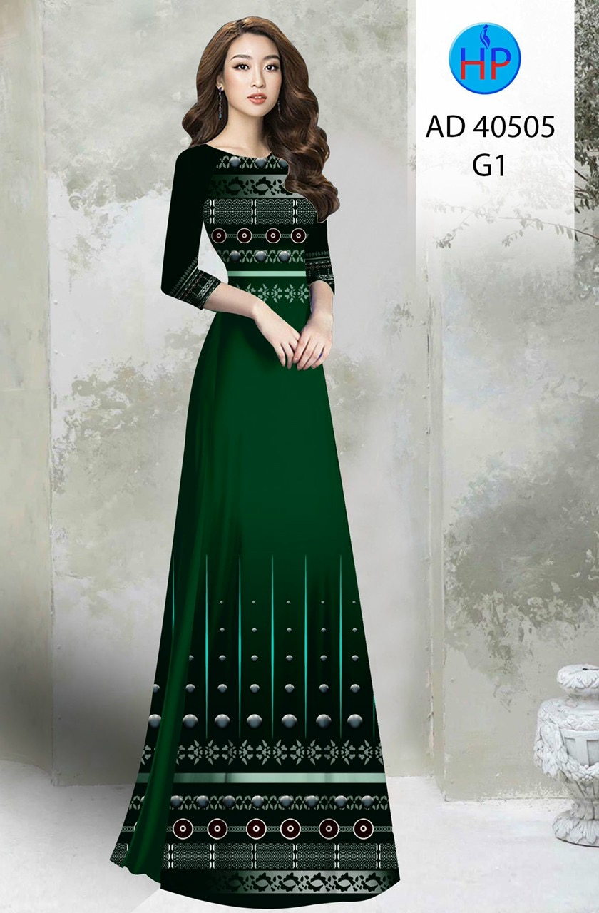 Vải áo dài hoa văn ad 40505 - Ảnh 27