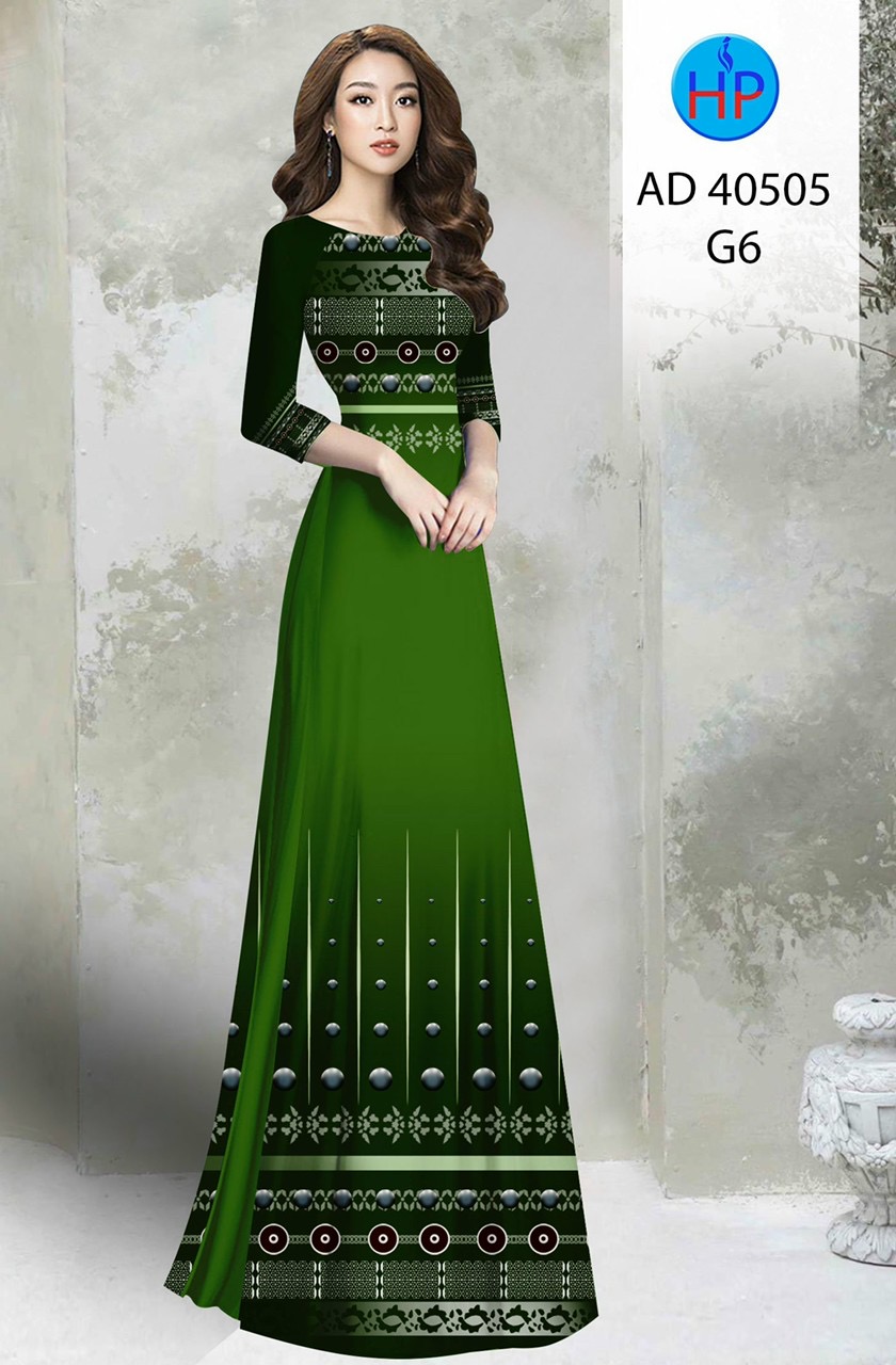 Vải áo dài hoa văn ad 40505 - Ảnh 19