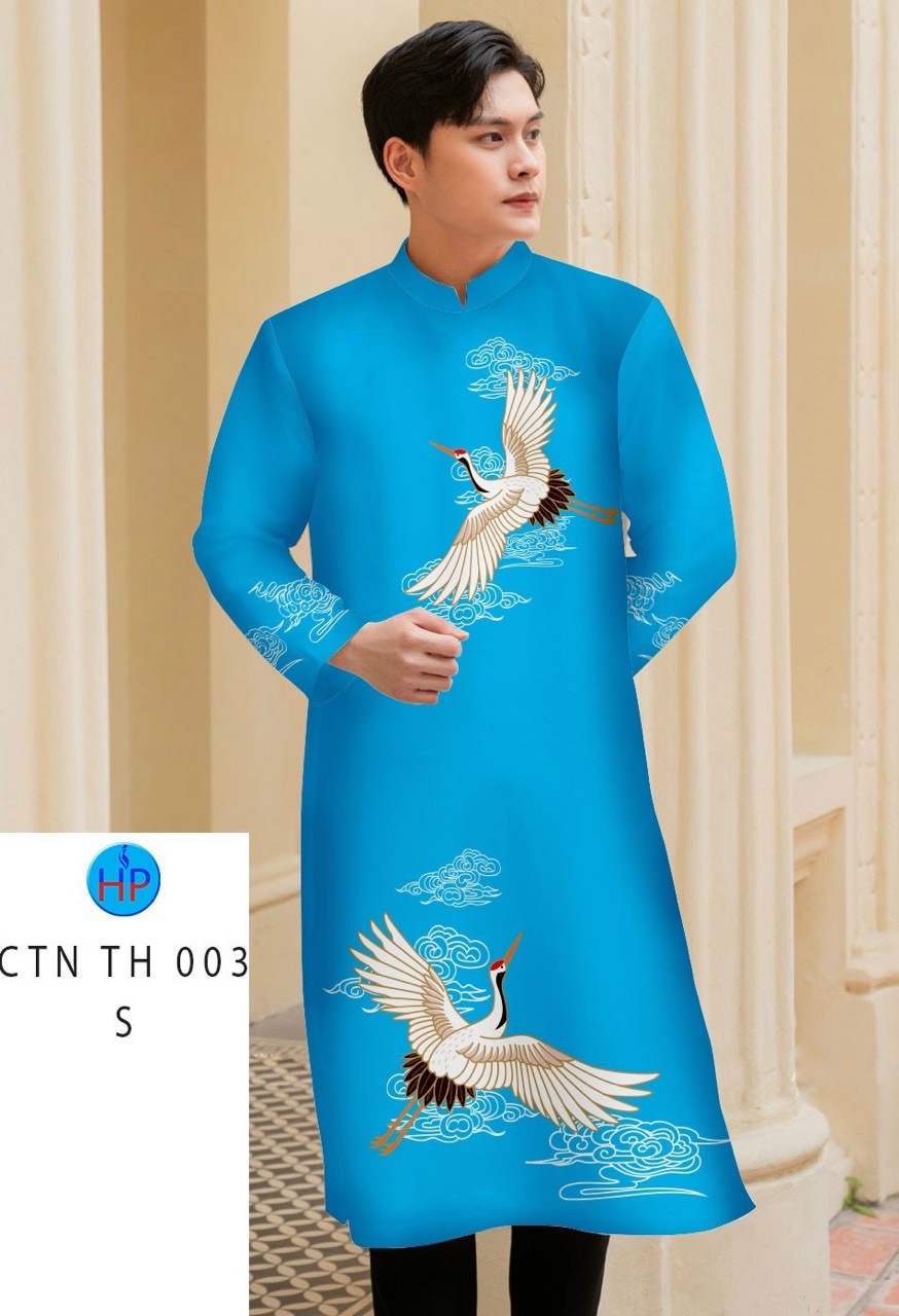Vải áo dài nam ctn 003 - Ảnh 9