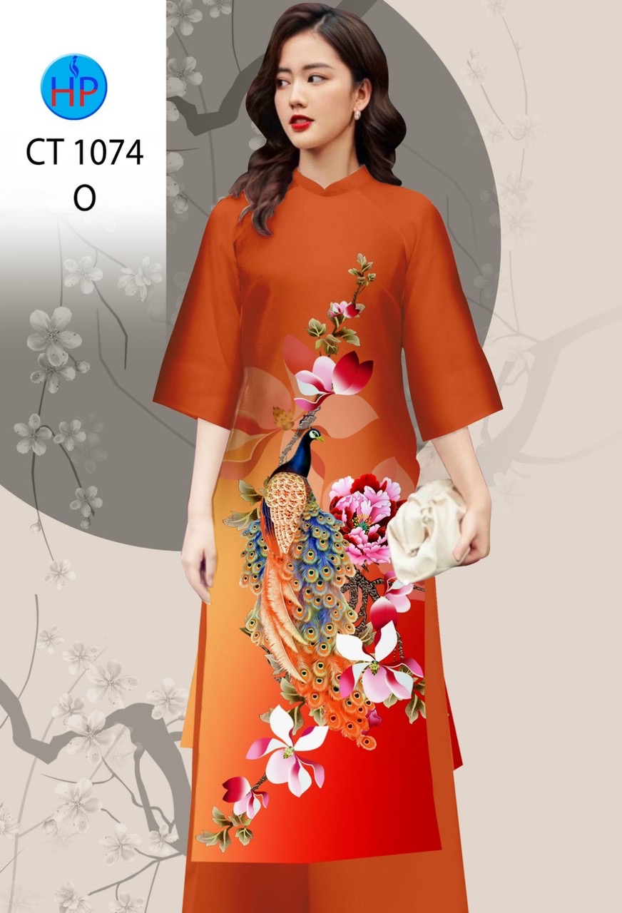 Vải áo dài cách tân ct-1074 - Ảnh 18