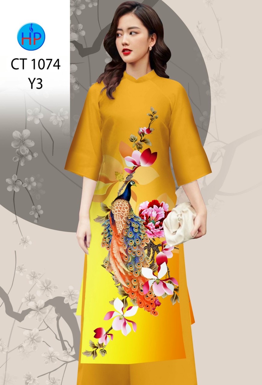Vải áo dài cách tân ct-1074 - Ảnh 13