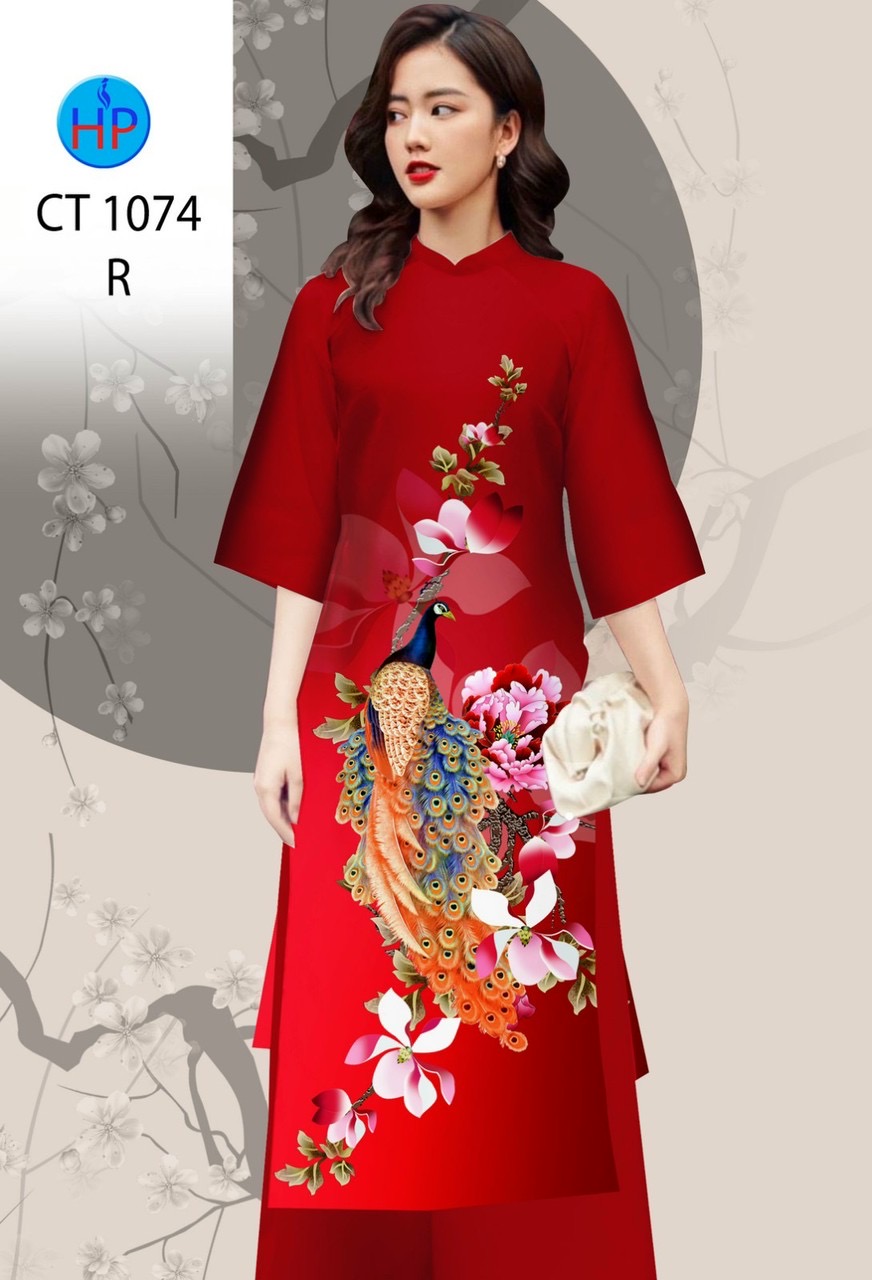 Vải áo dài cách tân ct-1074 - Ảnh 8
