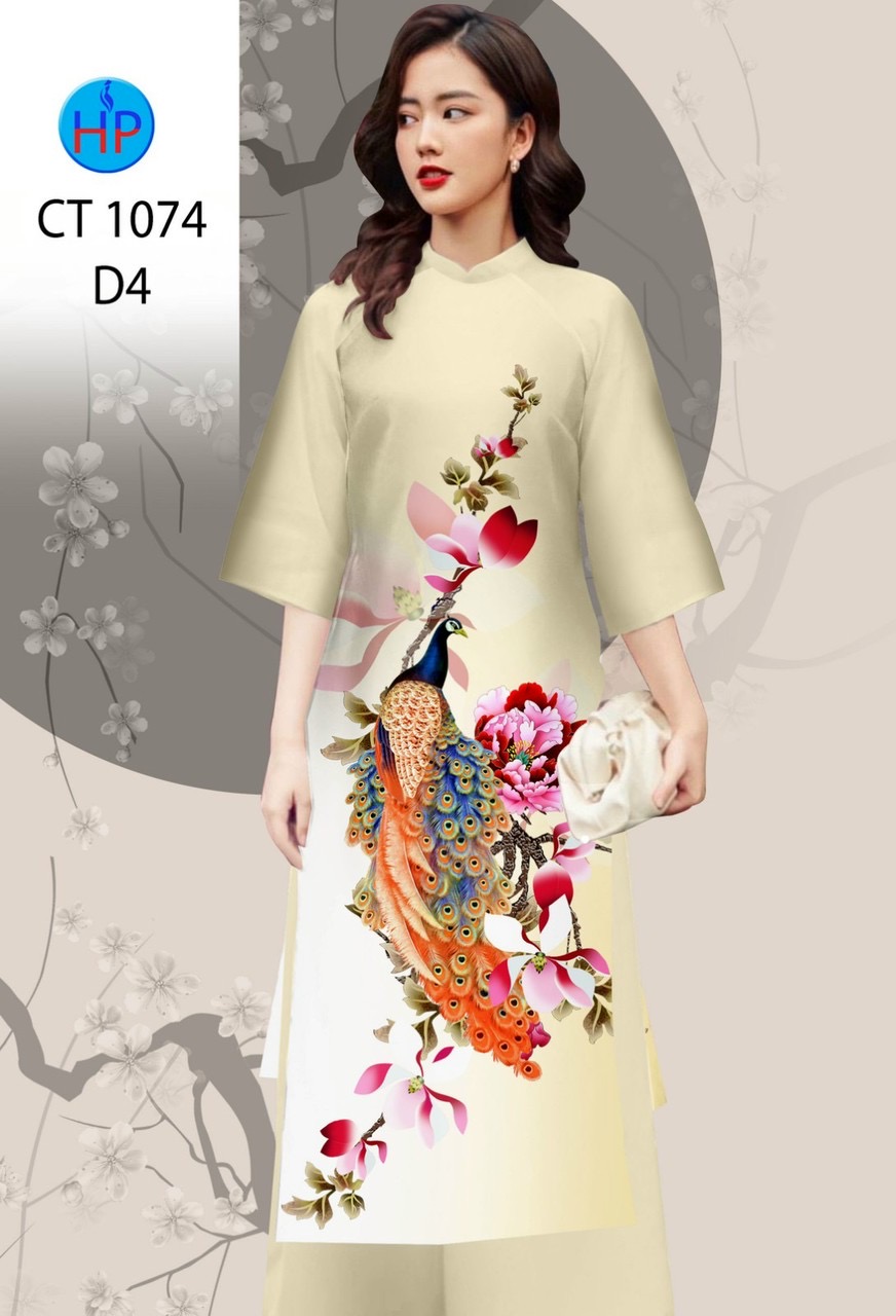 Vải áo dài cách tân ct-1074 - Ảnh 7