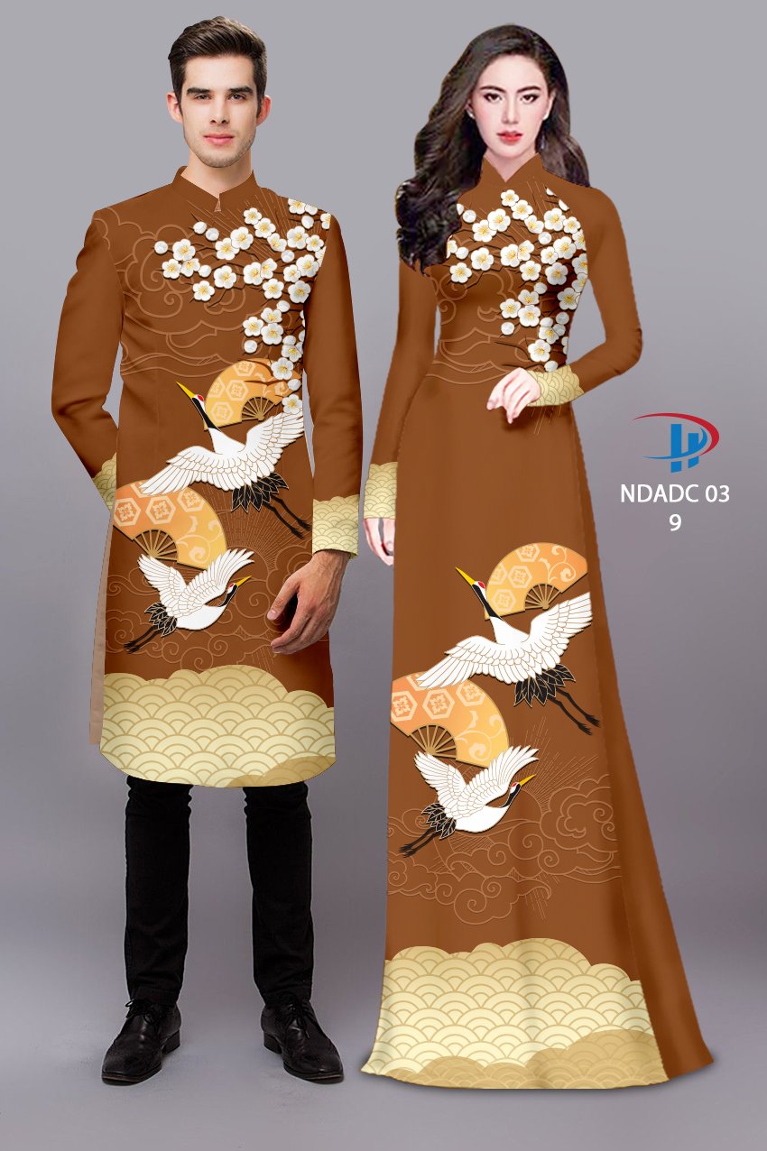 Vải áo dài nam ndadc-08 - Ảnh 15