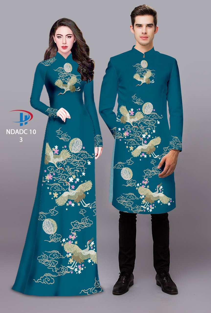 Vải áo dài nam ndadc-10 - Ảnh 7