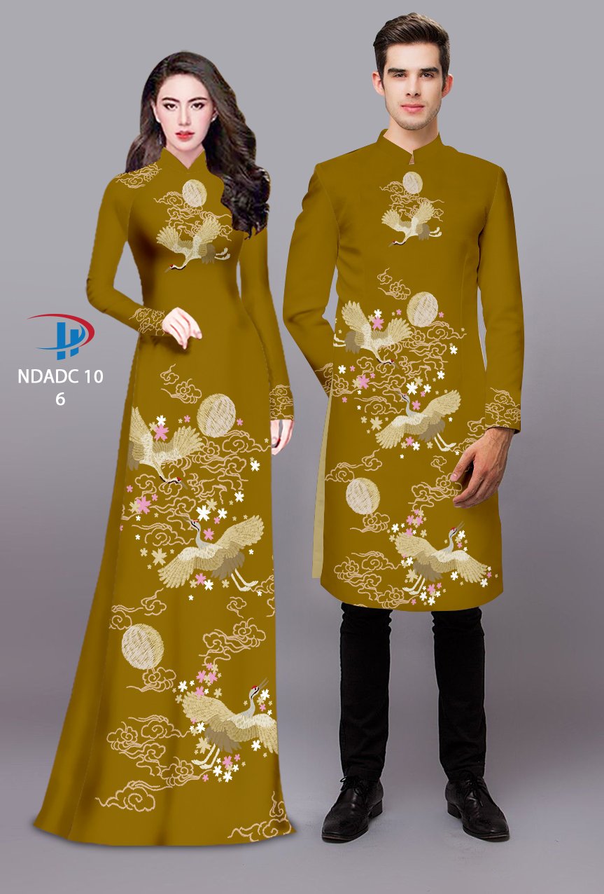 Vải áo dài nam ndadc-10 - Ảnh 2