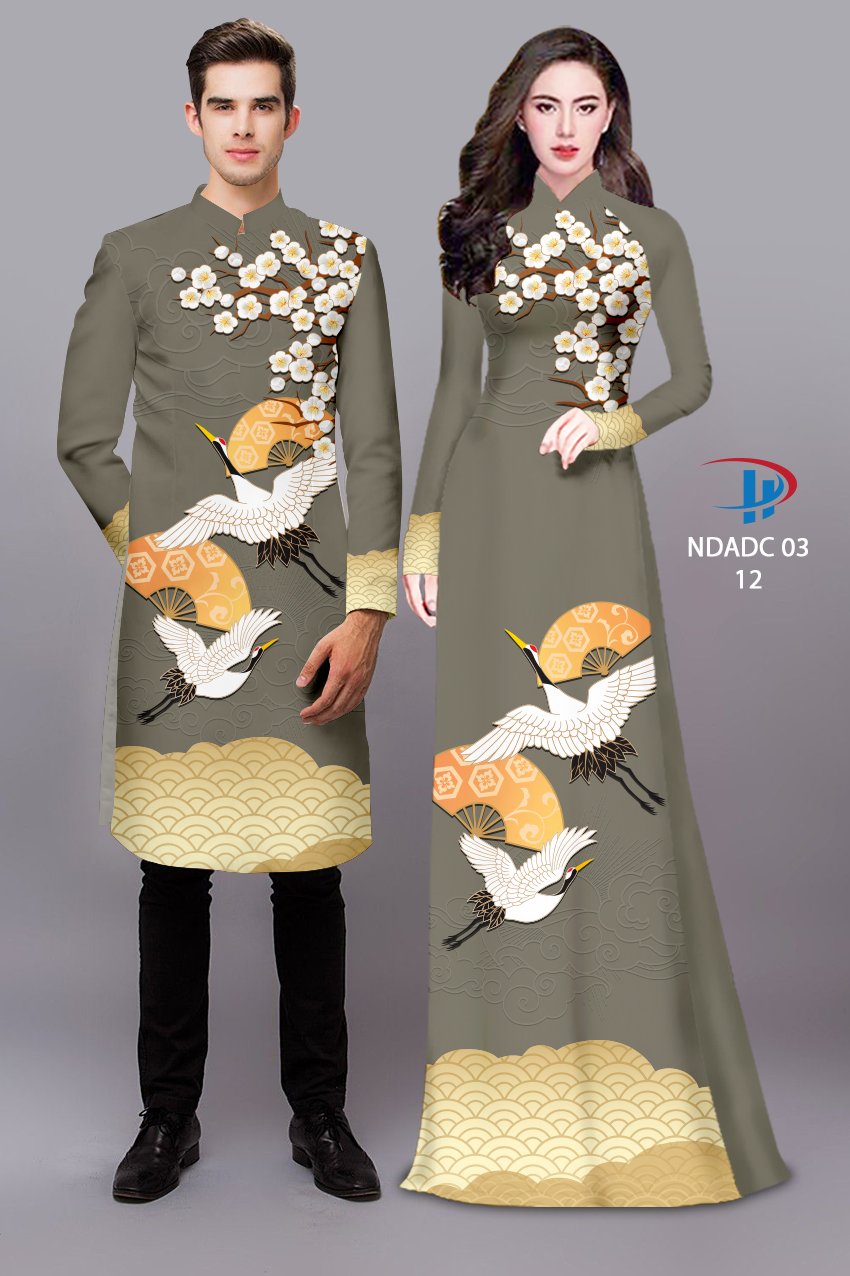 Vải áo dài nam ndadc-08 - Ảnh 6