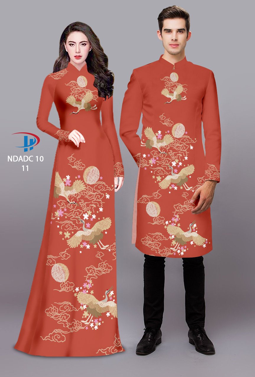Vải áo dài nam ndadc-10 - Ảnh 14
