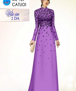 Vải áo dài in 2 da ML-169